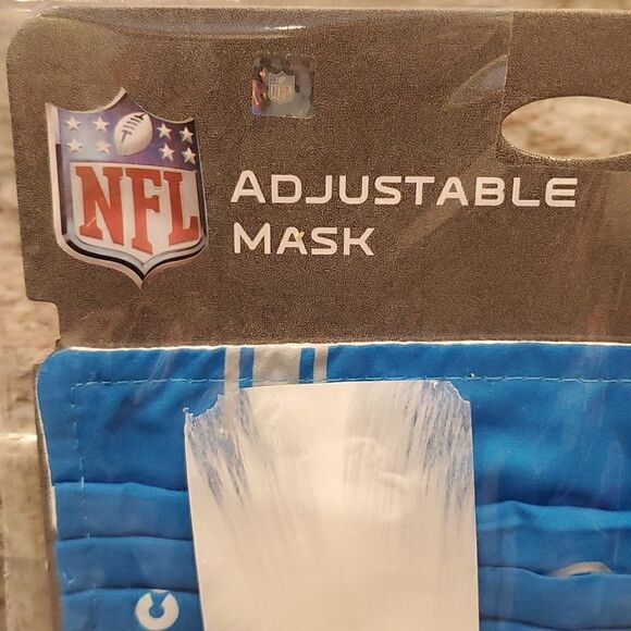 Detroit Lions Facemasks pack of 2 NFL - Picture 3 of 7